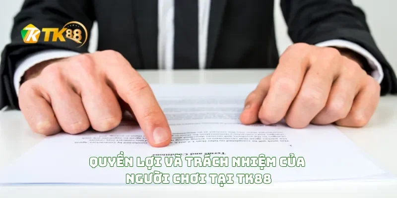 Điều khoản điều kiện TK88 3 Quyền Lợi Và Trách Nhiệm Của Người Chơi Tại TK88